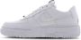 Nike Air Force 1 Low Pixel (W) Dames Sneakers Sportschoenen Schoenen Wit CK6649-100 AF1 - Thumbnail 7