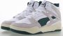 Puma Slipstream Hi Heritage White-Nimbus Cloud-Varsity Green - Thumbnail 5