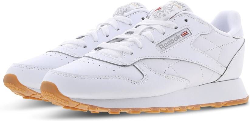 Reebok Classic Leather White Brown Basisschool