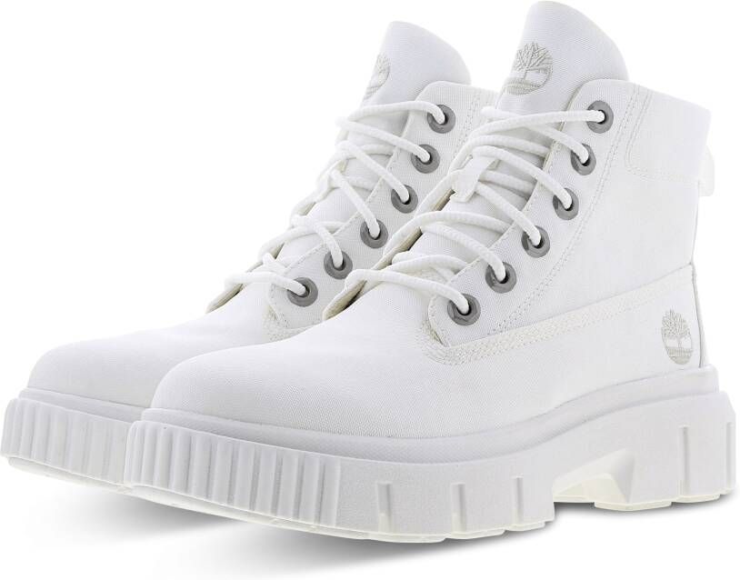 Timberland Greyfield Fabric Boot Blanc De Blanc Dames