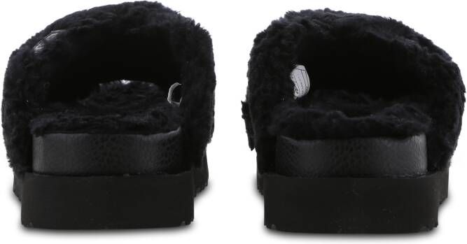 Ugg Fuzz Sugar Cross Slide Dames