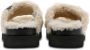 Ugg Fuzz Sugar Cross Slide Natural Black Muilen - Thumbnail 10