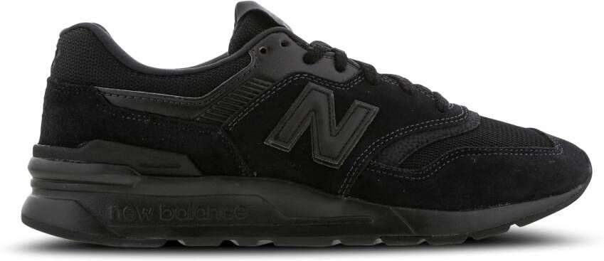 New Balance 997 Heren Schoenen Black Textil Synthetisch Leer Foot Locker