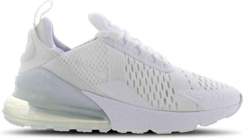 Nike Air Max 270 (ps) Running Schoenen white white metallic silver maat: 38.5 beschikbare maaten:38.5 - Foto 3