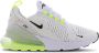 Nike Air Max 270 Dames Sneakers Sportschoenen Schoenen Wit-Grün AH6789 - Thumbnail 3