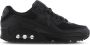 Nike Air Max 90 (W) Triple Black Dames Sneakers Schoenen Casual Zwart DH8010 - Thumbnail 1