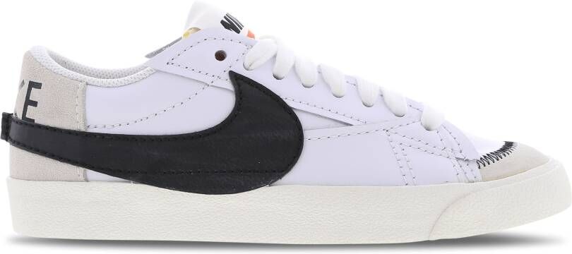 Nike Blazer Low '77 Jumbo Basketball Schoenen white black white sail volt team orange maat: 42 beschikbare maaten:42 - Foto 3