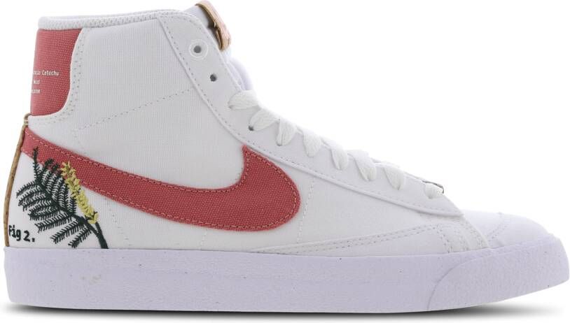 Nike Blazer Mid Dames Schoenen White Leer Foot Locker - Foto 2