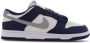 Nike Dunk Low Midnight Navy Summit White White Light Smoke Grey- Midnight Navy Summit White White Light Smoke Grey - Thumbnail 2