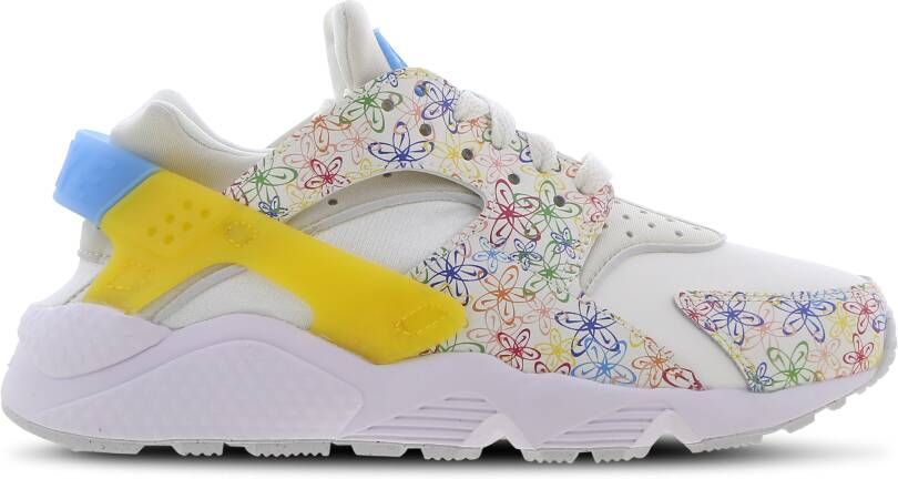 Nike Air Huarache Damesschoenen 36.5 Sail Vivid Sulfur Game Royal University Blue - Foto 3