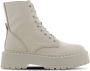 Steve Madden Skylar Veterschoenen Hoog gebroken wit - Thumbnail 4