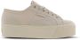 Superga 2790 Cotw Line Up And Down Lage sneakers Dames Beige - Thumbnail 3