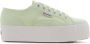 Superga 2790 Cotw Linea Veterschoenen Laag groen - Thumbnail 3