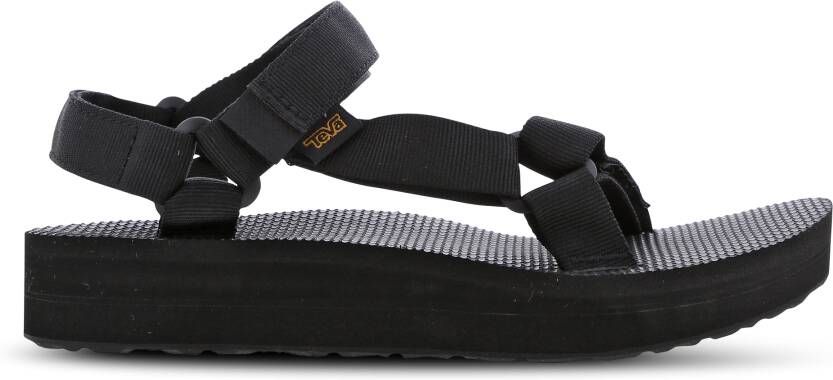 Teva Midform Universal Slippers en Sandalen Dames Zwart Mesh Synthetisch - Foto 12
