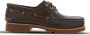 Timberland Bruine Platte Schoenen Anti-Fatigue Technologie Brown Heren - Thumbnail 4