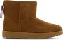 Ugg Classic Mini Logo laarzen voor Dames in Brown - Thumbnail 3