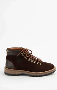 Faguo donkerbruine suède boots