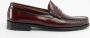 Sissy-Boy Donkerrode leren loafers - Thumbnail 2