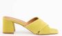 Sissy- Groene suède sandalen met hak - Thumbnail 2