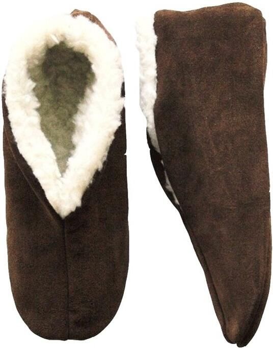 Bernardino Spaanse sloffen pantoffels voor bruin suede
