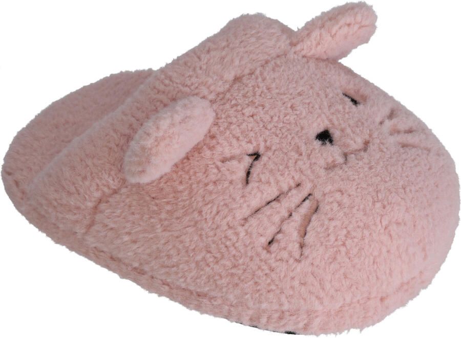 Merkloos Voetenwarmer pantoffel voor kinderen kat one size dieren sloffen