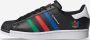 Adidas Originals Superstar Heren Sneakers sport casual schoenen Zwart FU9520 - Thumbnail 3