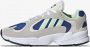 Adidas Yung-1 Sneakers 1 3 Mannen crème navy licht groen wit - Thumbnail 3