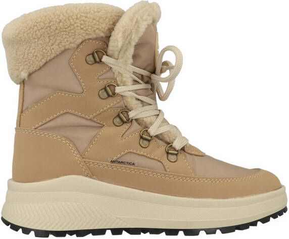 Antartica Snowboot Dames met veter 8722 Beige Wintersport schoenen Snowboots - Foto 2