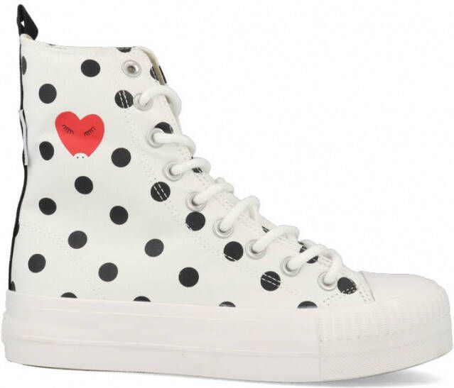 British Knights Kaya High Sneakers Hoog wit - Foto 3