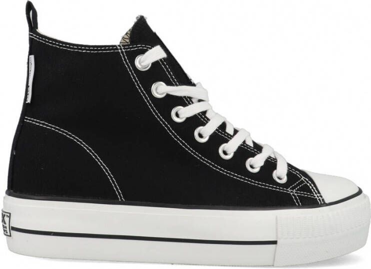 British Knights Kaya Mid Women Zwarte Sneakers Canvas - Foto 4