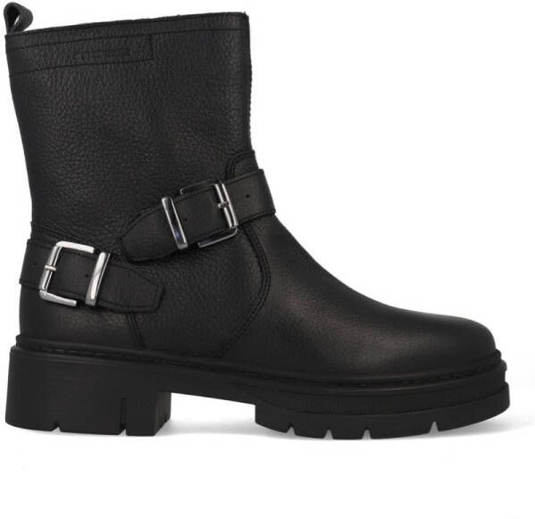 Bullboxer Bulboxer 555501E6L Mira Biker Zwart Leer Biker boots Dames - Foto 8