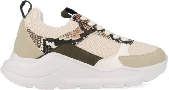 Bullboxer Sneakers 0900F5S_Bgwhtd Beige-37 Beige Dames - Foto 3