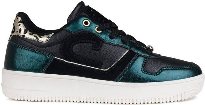 Cruyff Campo Low Lux zwart groen sneakers dames (CC223942559) - Foto 3