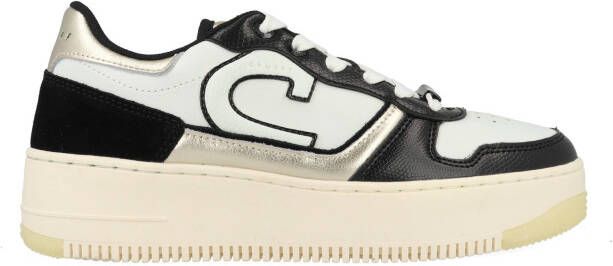 Cruyff Campo low lux black gold Zwart Leerlook Lage sneakers Dames - Foto 18