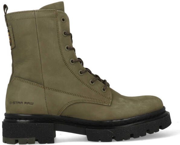 G-Star Boots Kafey HGH Lace Nub W 2141 021808 9600 Groen-36 Green Dames - Foto 4