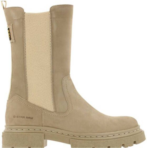 G-Star G Star Raw Kafey Hgh Chs Nub W Chelsea boots Enkellaarsjes Dames Taupe - Foto 7