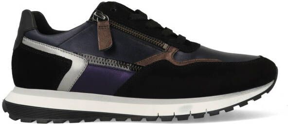 GABOR Lage Sneakers Dames 378 Maat: 40 5 Materiaal: Leer Kleur: Blauw - Foto 5