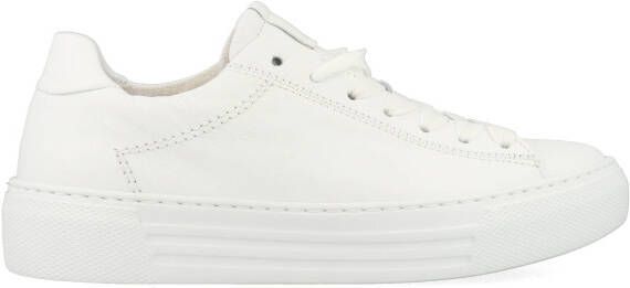 Gabor Plateausneakers Florence vrijetijdsschoen lage schoen veterschoen met subtiele decoratieve stiksels - Foto 7