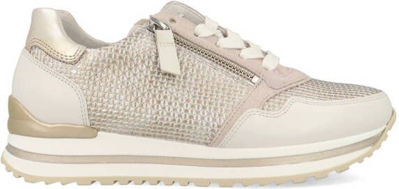 Gabor Sneakers met sleehak Turijn vrijetijdsschoen lage schoen veterschoen met mooie metallic details - Foto 14