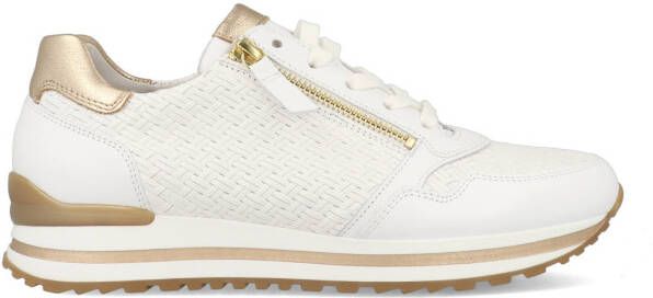 Gabor Sneakers met sleehak Turijn vrijetijdsschoen lage schoen veterschoen met mooie metallic details - Foto 5