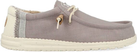 HEYDUDE Instappers Wally Break Stitch HD40015-030 Grijs