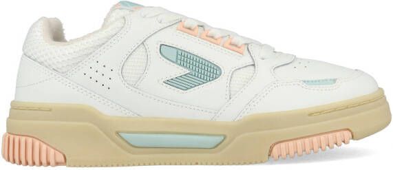 Hub Thrill | white surf spray Wit Leer Lage sneakers Dames - Foto 4