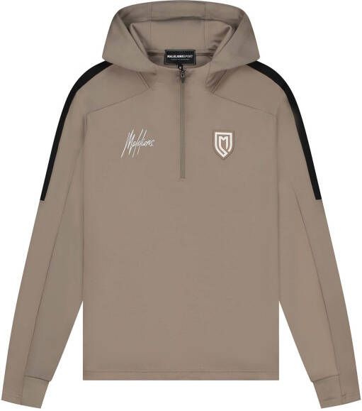 Malelions Sport Fielder Hoodie MS1-AW23-07-164 Bruin-XL maat XL