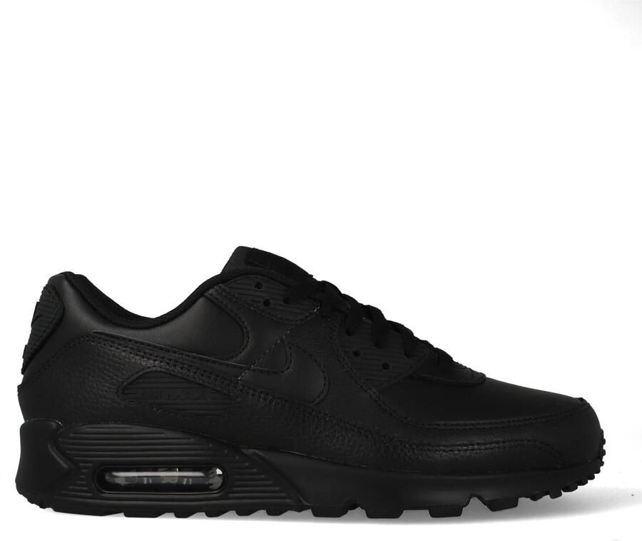 Nike Air Max 90 Leather Heren Sneakers Black Black-Black - Foto 5