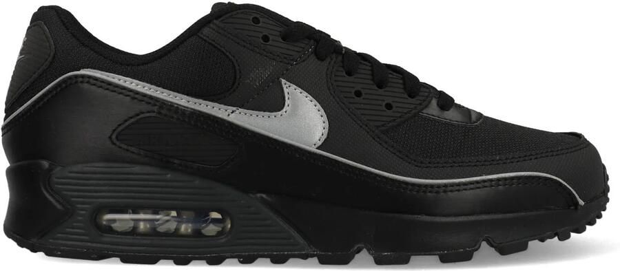 Nike Herenschoenen met reflecterende accenten Air Max 90 Premium Zwart- Heren Zwart - Foto 6