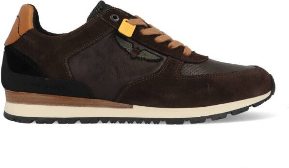PME Legend Heren Sneakers Lockster Dark Brown Donkerbruin - Foto 3