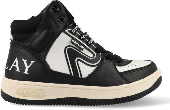 Replay Epic JR Mid Boy 4 JZ430019S-0008 Zwart Wit - Foto 5