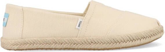 TOMS Espadrilles Female Instappers Damesschoenen Canvas Alpargata Rope Gebroken wit - Foto 8