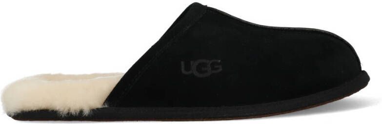 UGG Pantoffels Heren Sloffen Instappers Wol Harde zool Open hiel 1101111 Zwart - Foto 10