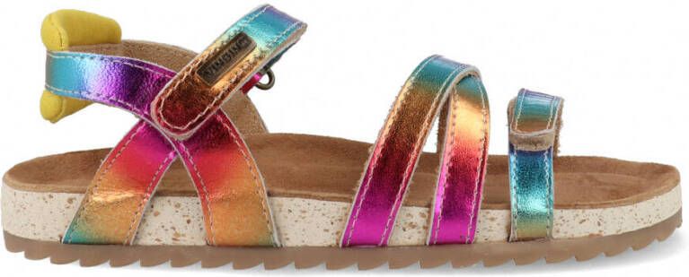 VINGINO Vienna leren sandalen roze multi Meisjes Leer Meerkleurig 31 - Foto 5